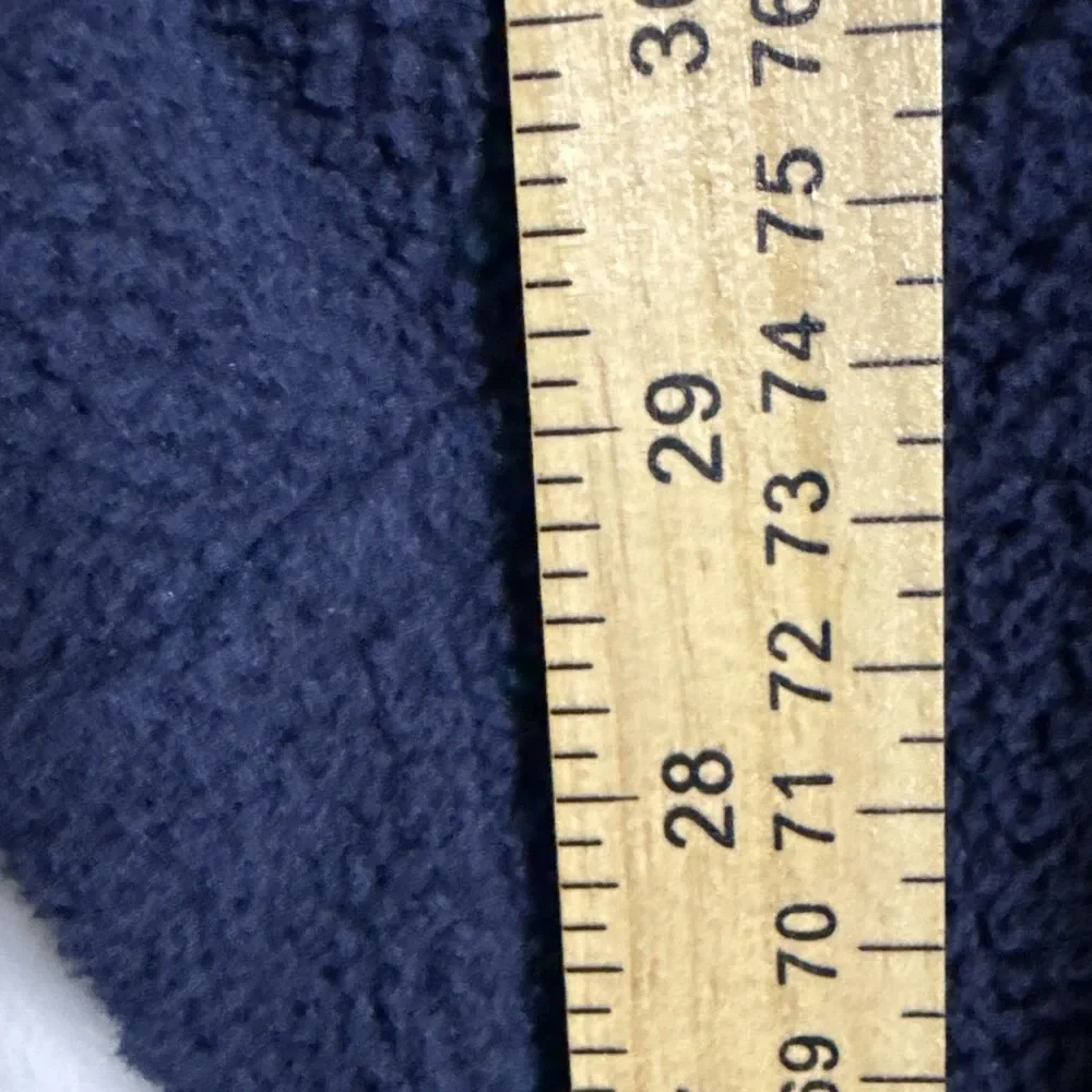 North Face Denali Fleece Pants Women's Large Navy Blue Ripstop Patches Outdoors - Picture 6 of 10